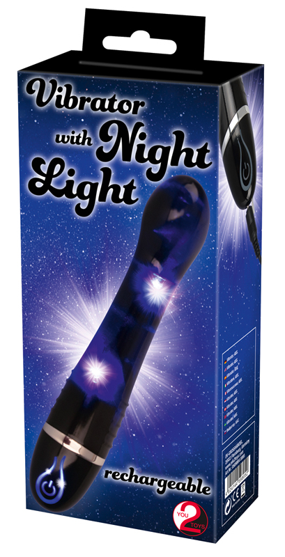 Taaslaetav vibraator Night Light