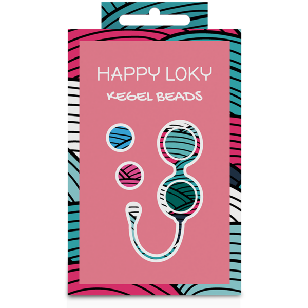 Vahetatavate raskustega tupekuulide komplekt Happy Loky Kegel Beads