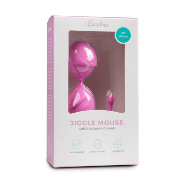 Tupekuulid Easytoys Jiggle Mouse (roosa)
