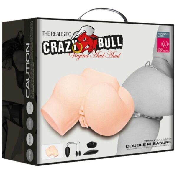 Crazy Bull realistlik vibreeriv masturbaator "Double Pleasure 2"