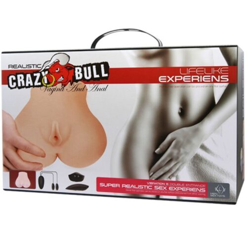 Crazy Bull realistlik vibreeriv masturbaator "Lifelike Experiens"