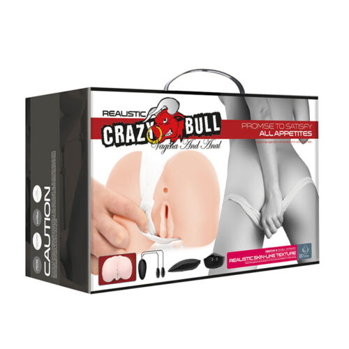Crazy Bull realistlik vibreeriv masturbaator "Promise to Satisfy All Appetites 2"
