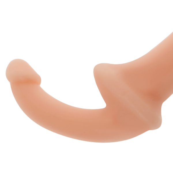 Pikema dildo sisestatava osa pikkus 18cm ja lühema dildo sisestava osa pikkus 11.5cm. Kogupikkus 26.cm.