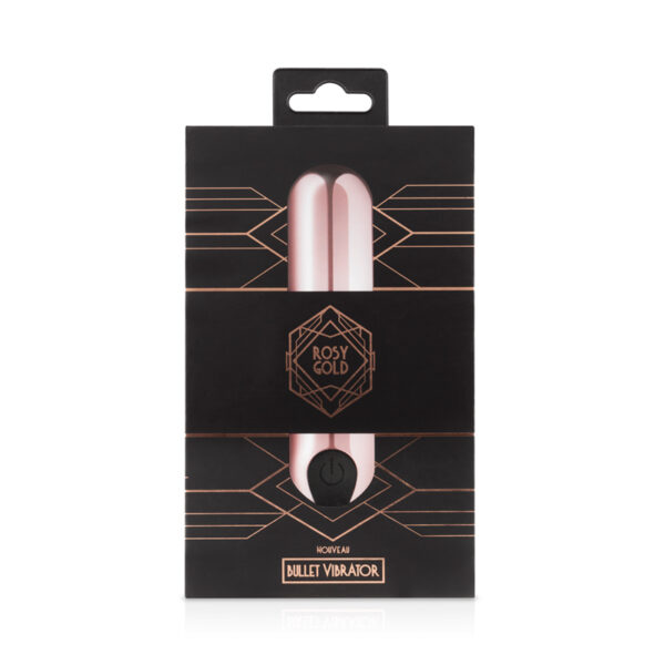 Luksuslik bullet-minivibraator Rosy Gold Bullet Vibrator