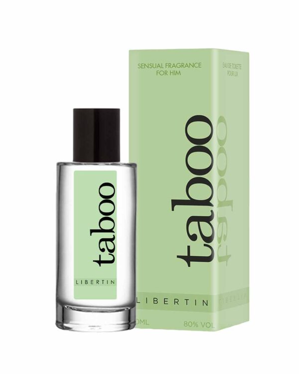 Looduslike afrodiisikutega parfüüm Taboo Libertin meestele
