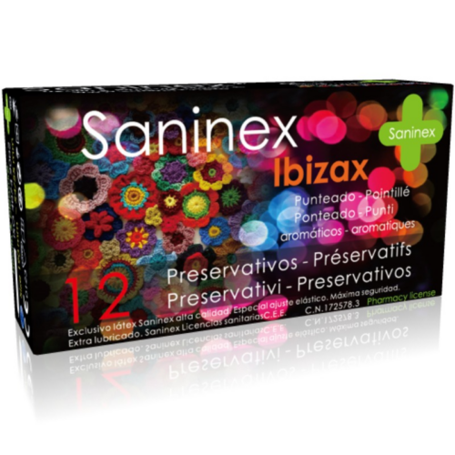 Kondoomid Saninex Ibizax (12 tükki)