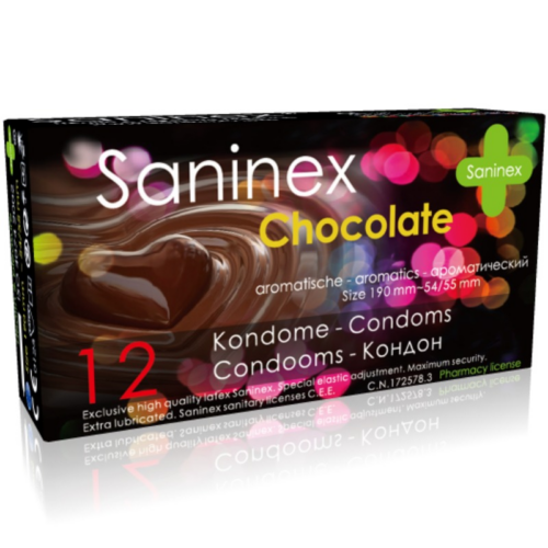 Kondoomid Saninex Chocolate (12 tükki)