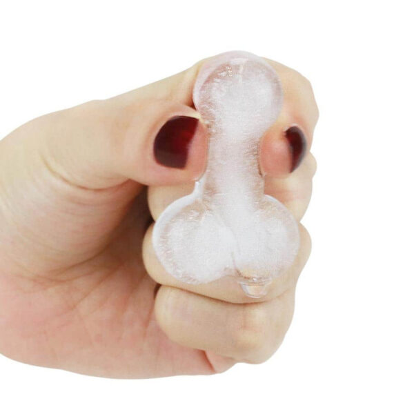 Peenisekujuline silikoonist jääkuubiku-šokolaadi vorm (8 vormi) - Image 2