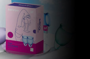 Menstruaalanumad. Pildil on Satisfyer brändi menstruaalanumad, mis leitavad meie e-poe menstruaalanumate kategooriast.