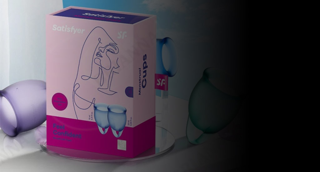 Menstruaalanumad. Pildil on Satisfyer brändi menstruaalanumad, mis leitavad meie e-poe menstruaalanumate kategooriast.