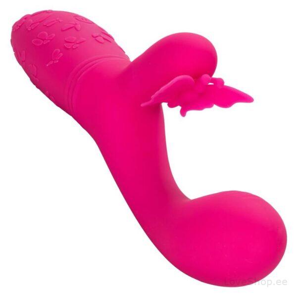 Rabbitvibraator Butterfly Kiss (roosa) - Image 4