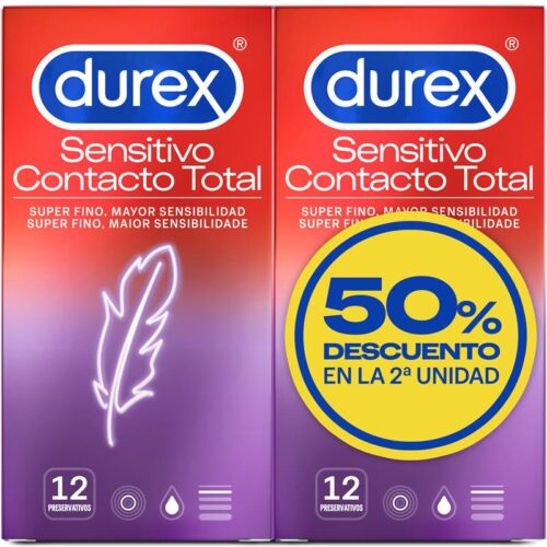 Durex kondoomid Sensitivo Contacto Total (24tk)