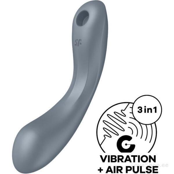 Kliitoristimulaator Satisfyer Curvy Trinity 1