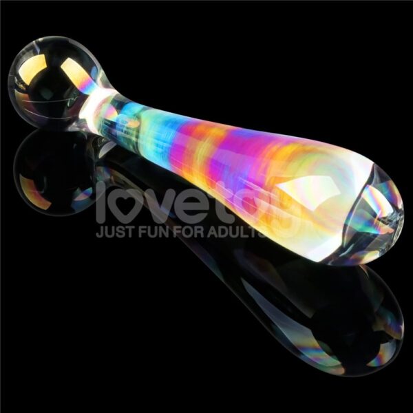 Borosilikaatklaasist dildo Lovetoy Alluring Arc - Image 3