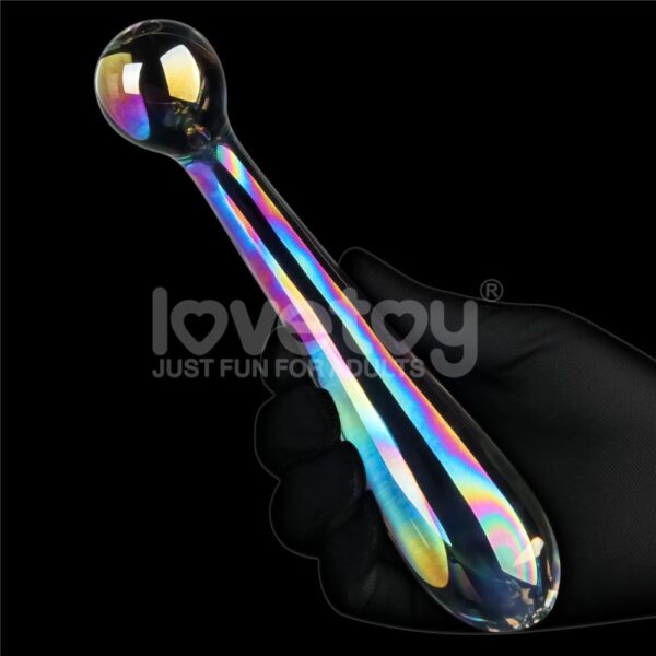 Borosilikaatklaasist dildo Lovetoy Alluring Arc - Image 4