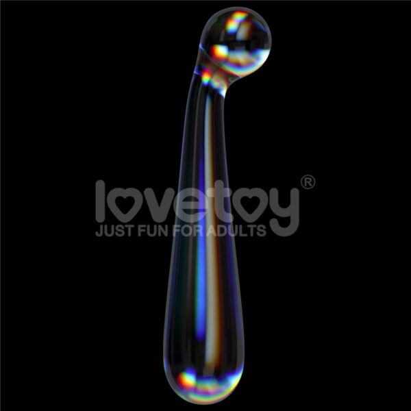 Borosilikaatklaasist dildo Lovetoy Alluring Arc - Image 5