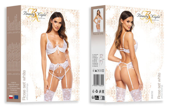 3-osaline pesukomplekt Beauty Night Rose - Image 5