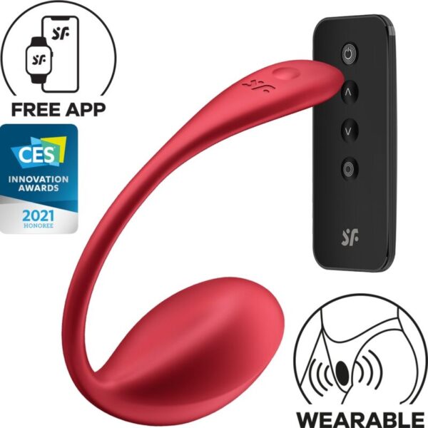 Puldiga munavibraator Satisfyer Shiny Petal