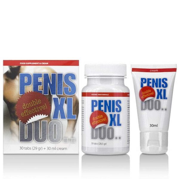 Erektsioonikapslid & -kreem Penis XL Duo