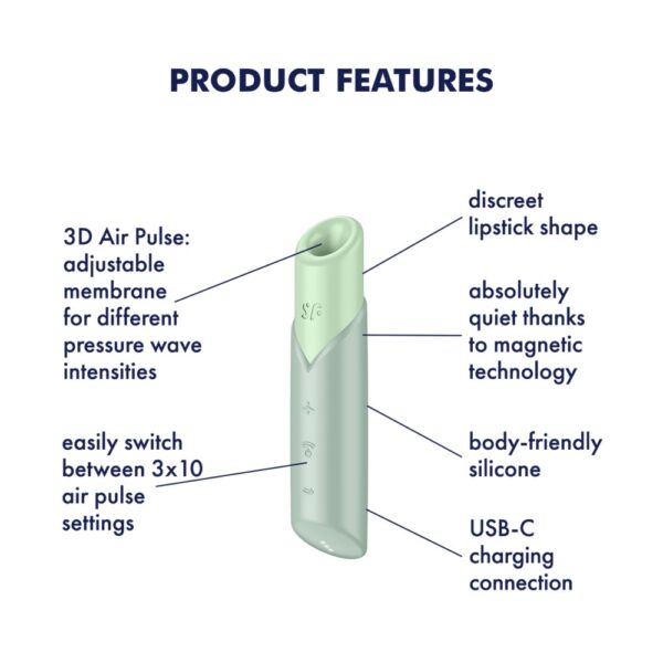Kliitoristimulaator Satisfyer Naughty Kiss - Image 6