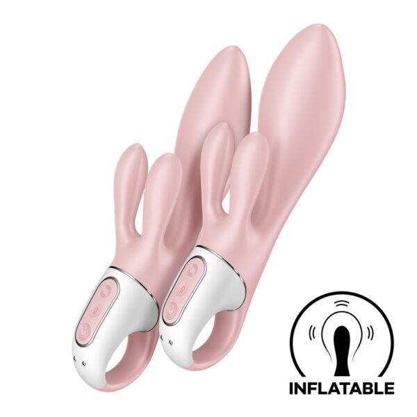 Täispumbatav rabbitvibraator Satisfyer Air Pump Bunny 3