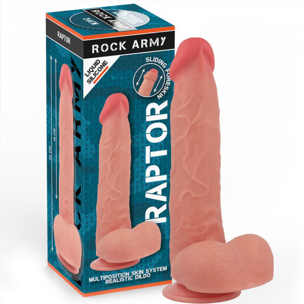 Iminapaga ülirealistlik dildo Rock Army Raptor