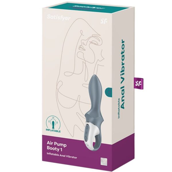 Täispumbatav anaalvibraator Satisfyer Air Pump Booty 1 - Image 6