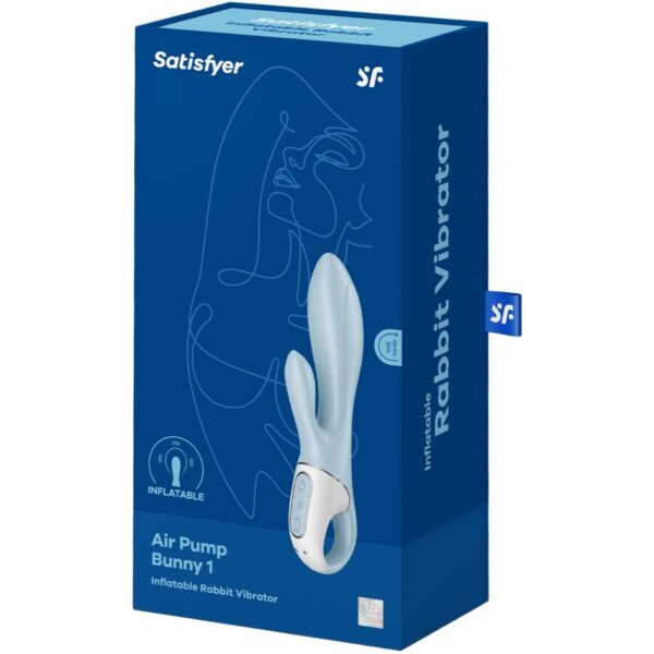 Täispumbatav rabbitvibraator Satisfyer Air Pump Bunny 1 - Image 6