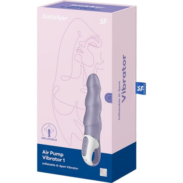 Täispumbatav vibraator Satisfyer Air Pump Vibrator 1 - Image 6