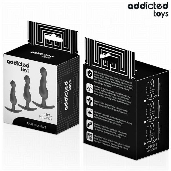 Anaaltappide komplekt Addicted Toys - Image 3
