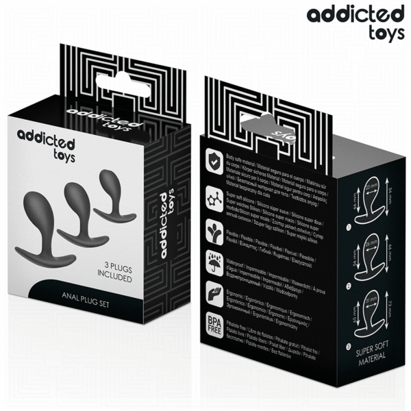 Anaaltappide komplekt Addicted Toys - Image 3