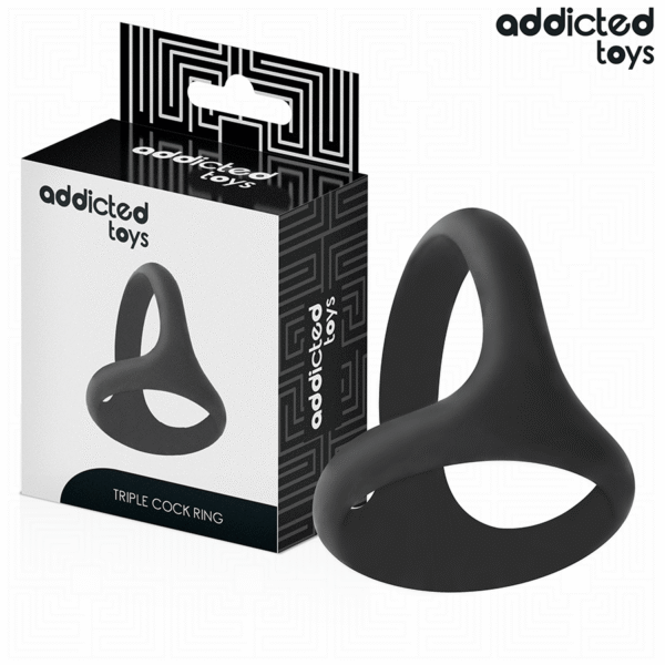 Kolmekordne peeniserõngas Addicted Toys