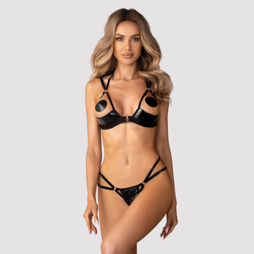 2-osaline avatud pesukomplekt Obsessive Keira Lise