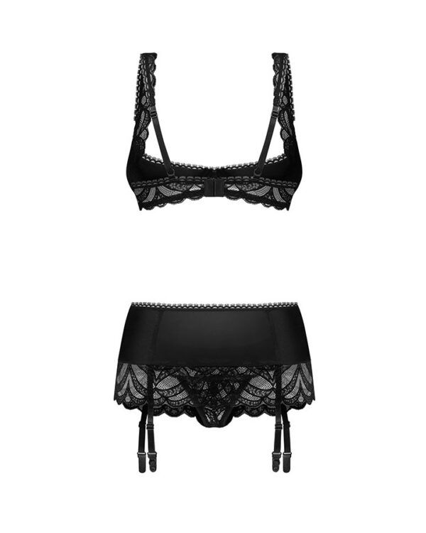 3-osaline avatud pesukomplekt Obsessive Lecille - Image 4