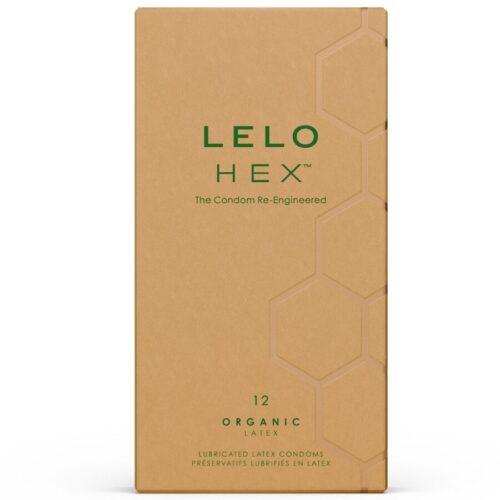 Orgaanilised kärgdisainiga kondoomid Lelo Hex