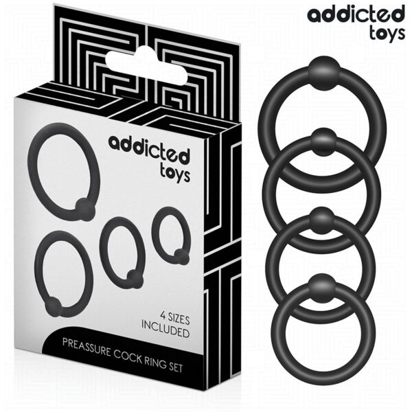 Peeniserõngaste komplekt Addicted Toys