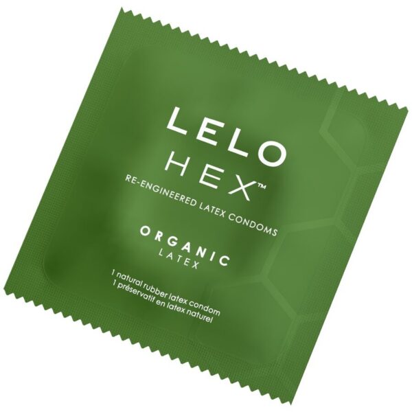 Orgaanilised kärgdisainiga kondoomid Lelo Hex - Image 4