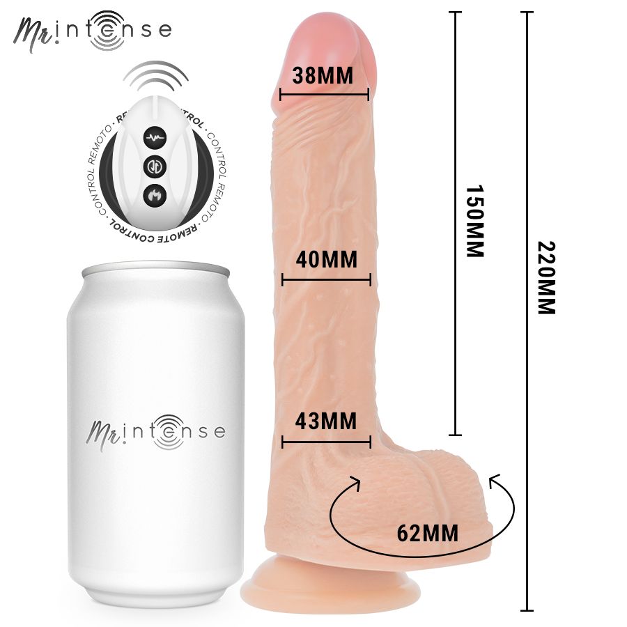Puldiga vibreeriv dildo Mr Intense - Image 2
