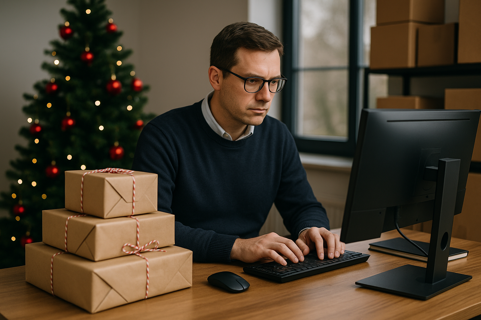 Tarnete kiirus ja pakkide postitamine detsembris ja pühade ajal