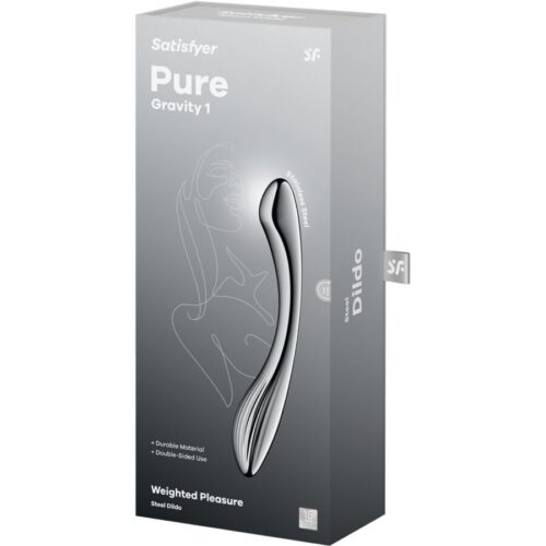Roostevabast terasest dildo Satisfyer Pure Gravity 1