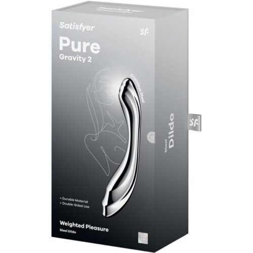 Roostevabast terasest dildo Satisfyer Pure Gravity 2