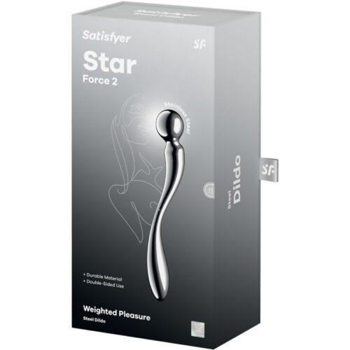 Roostevabast terasest dildo Satisfyer Star Force 2