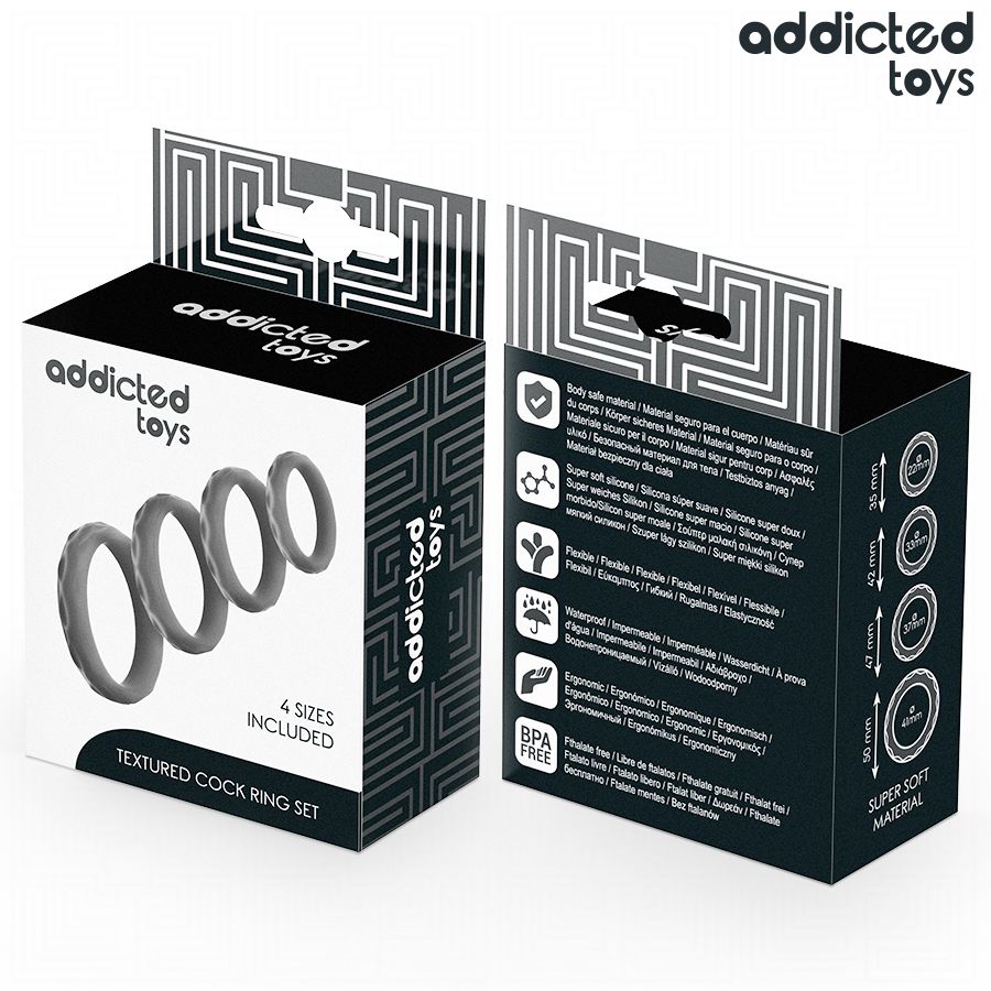 Tekstuuritud peeniserõngaste komplekt - Image 7