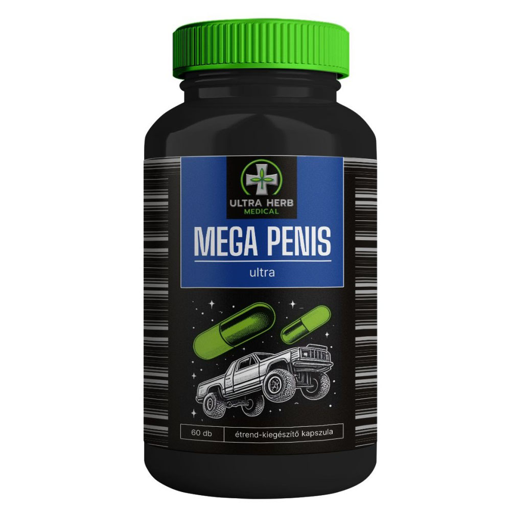 Peenise suurendamise kapslid Mega Penis Ultra