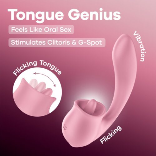 Stimulaator Satisfyer Tongue Genius