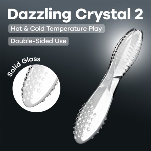 Kahepoolne dildo Satisfyer Dazzling Crystal 2