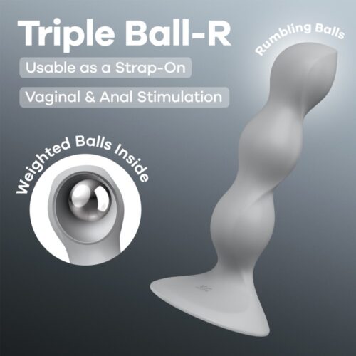 Dildo-anaaltapp Satisfyer Triple Ball-R