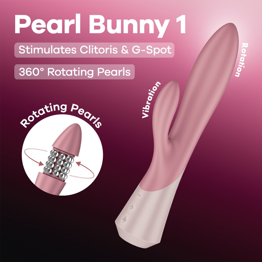 Rabbitvibraator Satisfyer Pearl Bunny 1 - Pilt 7
