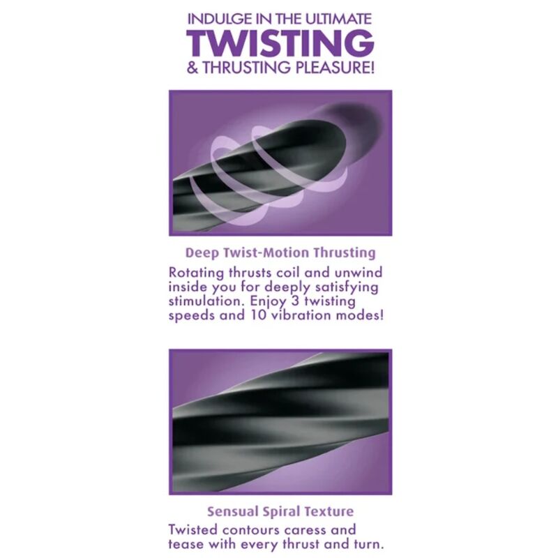 Anaalstimulaator Twist Ecstasy - Pilt 3