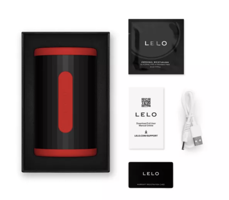 Masturbaator Lelo F2S Double Sonic Red - Pilt 3